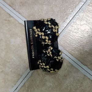 Sequins vintage earrings